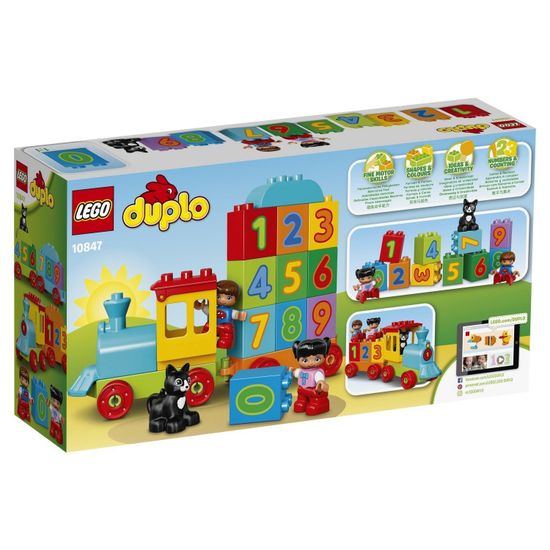 Конструктор LEGO DUPLO My First Поезд «Считай и играй» (10847)