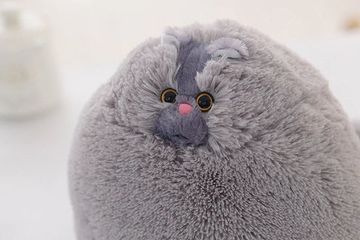 Мягкая игрушка Персидский кот 50 см, серый