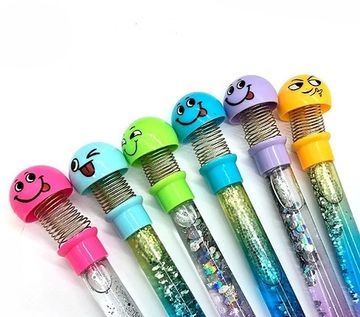 Ручка с блестками «Попрыгунчик»