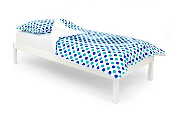 Постельное белье "Круги мятный, синий"