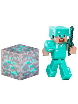 Фигурка Minecraft Diamond Steve пластик пластик 8см