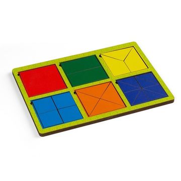 Рамки-вкладыши Никитина «6 квадратов»