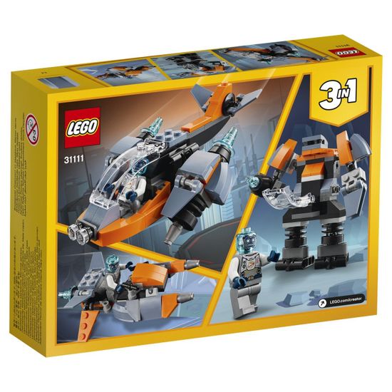 Конструктор LEGO Creator 31111 Кибердрон