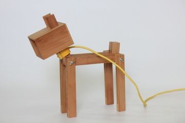 Настольная лампа Щенок