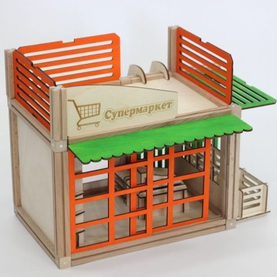 WOODJO SUPERMARKET 69 элементов