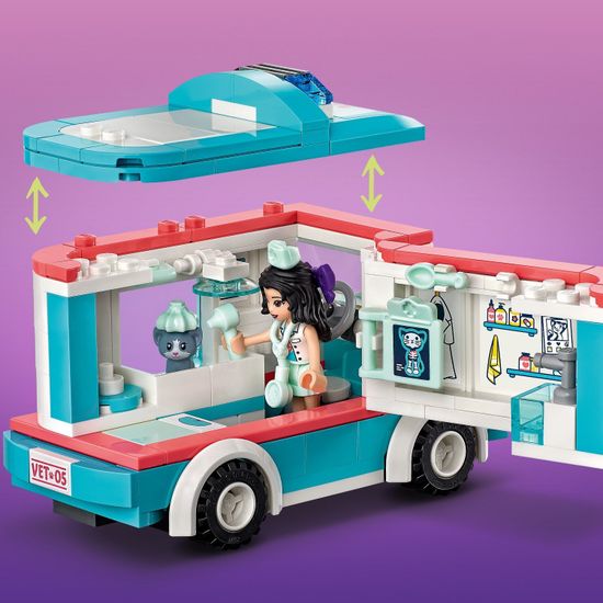 LEGO Friends 41445 Конструктор ЛЕГО Подружки Машина скорой ветеринарной помощи