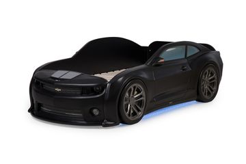 Кровать-машинка объемная EVO "Camaro" чёрный