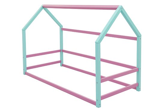 Кровать-домик Монтессори «Svogen» мятный-лаванда