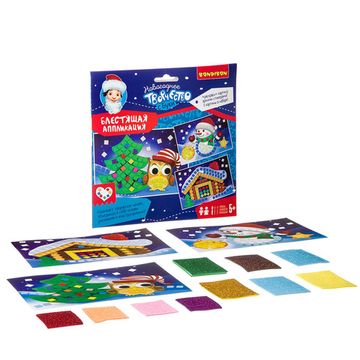 Набор для творчества BONDIBON. Блестящая аппликация