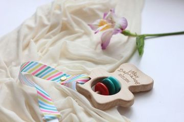 Прорезыватель погремушка Мишка