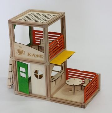 Woodjo Cafe 57 деталей