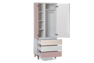 Шкаф LX 33 (розовый антик)