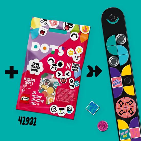 LEGO DOTs 41933 ЛЕГО Дотс Браслет "Музыка"