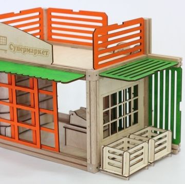 WOODJO SUPERMARKET 69 элементов