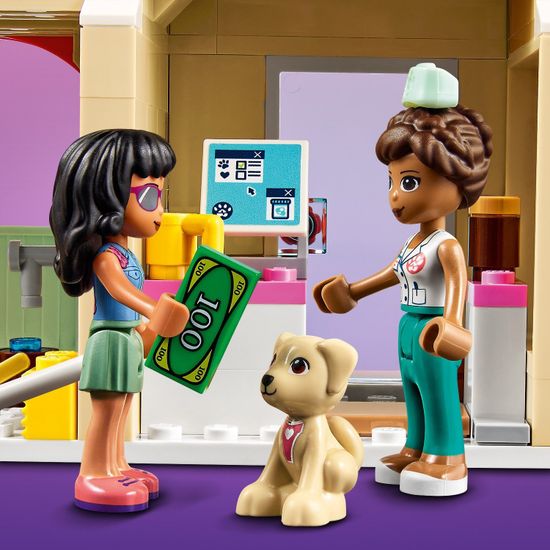 LEGO Friends 41446 Конструктор ЛЕГО Подружки Ветеринарная клиника Хартлейк-Сити