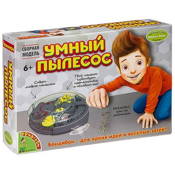 Набор Bondibon Французские опыты Науки с Буки Умный пылесос