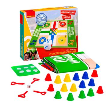 Обучающая игра коврик-ходилка “СЧАСТЛИВЫЙ СЛУЧАЙ” Bondibon