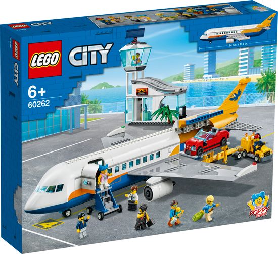 LEGO City 60262 Конструктор ЛЕГО Город Пассажирский самолет