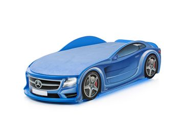 Кровать-машина UNO "Мерседес-М" синяя