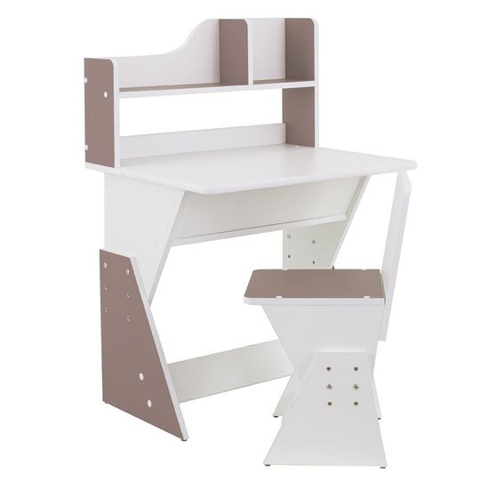 Детская растущая парта и стул Я САМ "Классик" (Капучино)