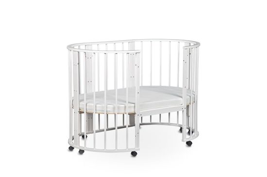 Кроватка для новорожденных трансформер Sleepy 8 в 1 с маятником Венге