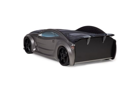 Кровать-машина объемная NEO "БМВ" графит