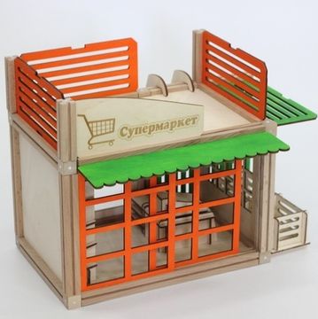 WOODJO SUPERMARKET 69 элементов