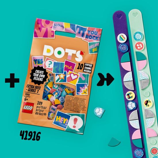 LEGO DOTs 41909 ЛЕГО Дотс Браслет "Русалочка"