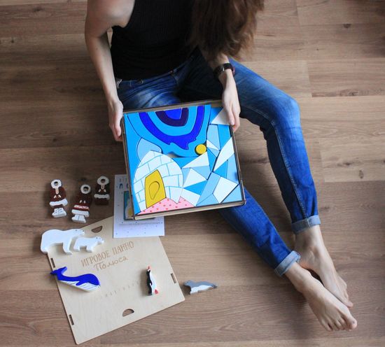 Игровое панно Полюса