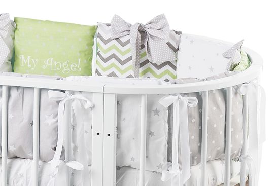 Набор простыней и бортиков для кроватки Sleepy