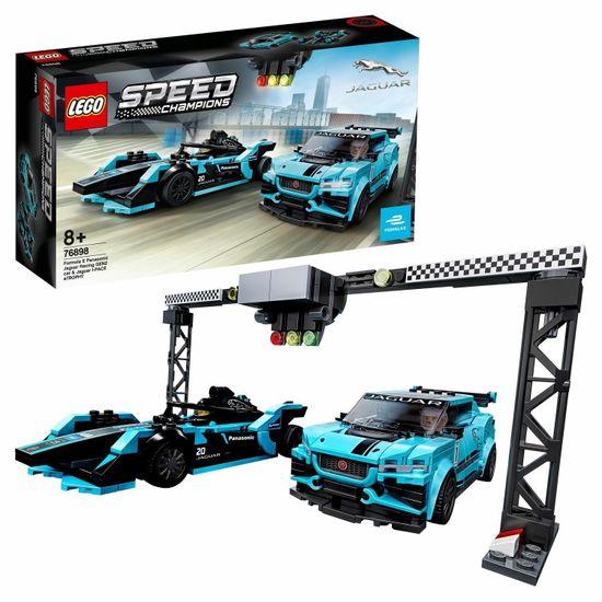 Конструктор LEGO Speed Champions 76898 Formula E Panasonic Jaguar Racing GEN2 car Jaguar I-Pace eTrophy