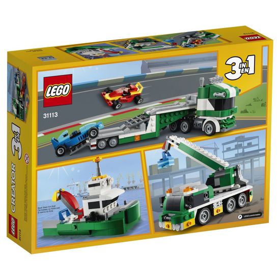 Конструктор LEGO Creator 31113 Транспортировщик гоночных автомобилей