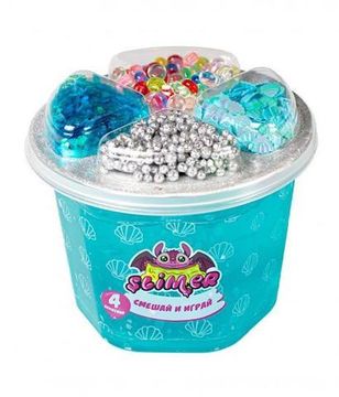 Слайм с вложениями Slimer "Морской" 250г