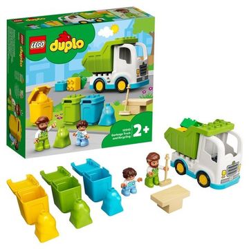 Конструктор LEGO DUPLO Town 10945 Мусоровоз и контейнеры для раздельного сбора мусора