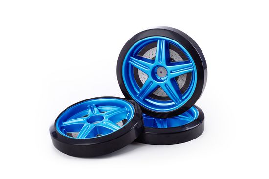 Объемные пластиковые колеса комплект 2 шт