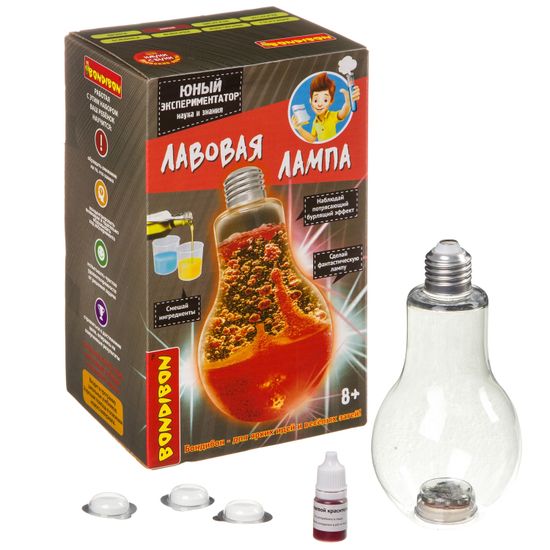 Набор для опытов Bondibon "Лавовая лампа"