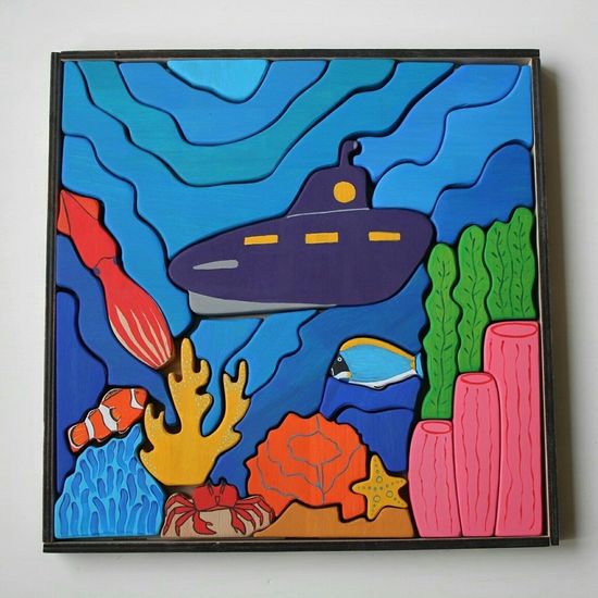 Игровое панно Подводный мир