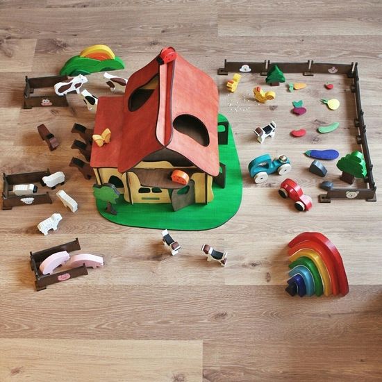 Домик конструктор "Ферма"