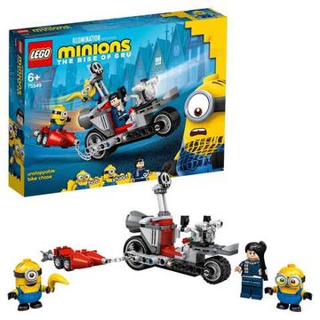 LEGO MINIONS 75549 Конструктор ЛЕГО Миньоны Невероятная погоня на мотоцикле