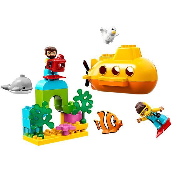 LEGO DUPLO 10910 Конструктор ЛЕГО ДУПЛО Путешествие субмарины