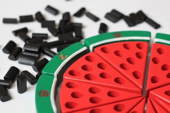 Пазл Арбуз счет до 10