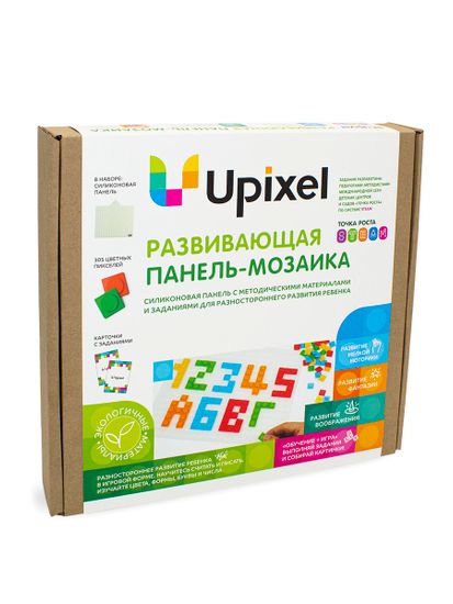 Развивающая панель-мозаика Bright Kiddo WY-K001 Кристальный прозрачный