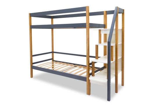 Двухъярусная кровать «Svogen» дерево-графит