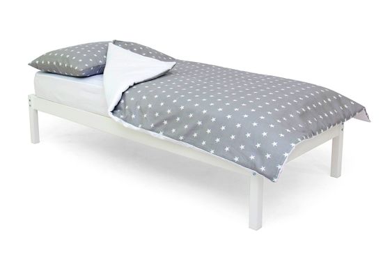 Постельное белье "Звезды, фон графит"