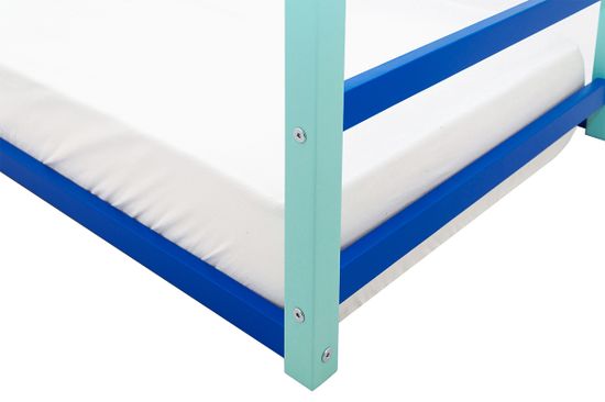 Кровать-домик Монтессори «Svogen» мятно-синий