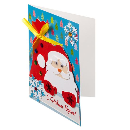 Набор для творчества BONDIBON. Новогодняя открытка своими руками