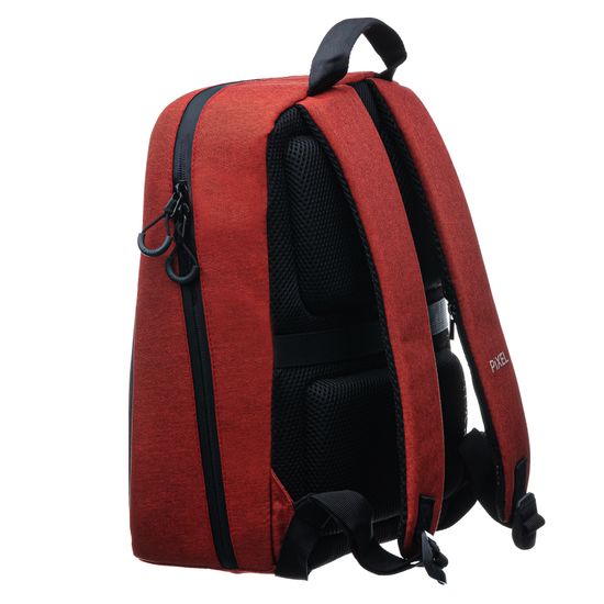 Рюкзак с LED-дисплеем PIXEL PLUS - RED LINE (бордовый)