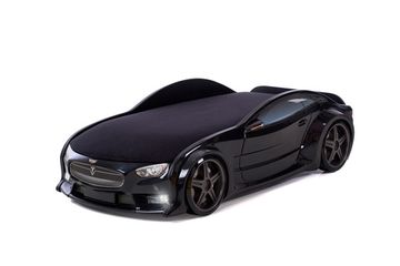 Кровать-машина объемная NEO "Тесла" чёрный