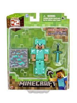 Фигурка Minecraft Diamond Steve пластик пластик 8см