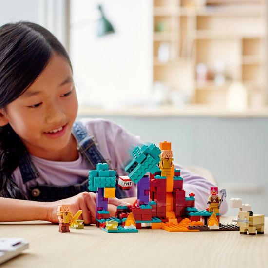 Конструктор LEGO Minecraft 21168 ЛЕГО Майнкрафт Искажённый лес